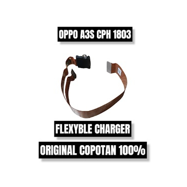 FLEYXBLE CHARGER OPPO A3S CPH 1803 ORI COPOTAN