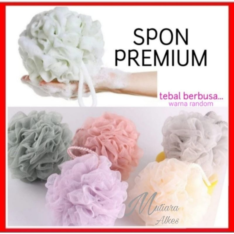 Shower Puff / Spon Mandi / Bath Sponge 30gr