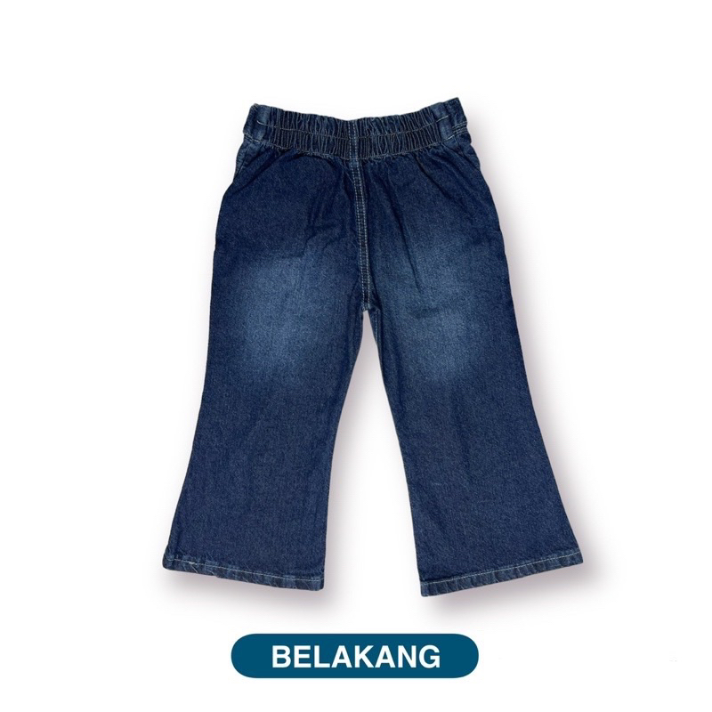 Celana Cutbray anak jeans - Anak perempuan 2-7tahun