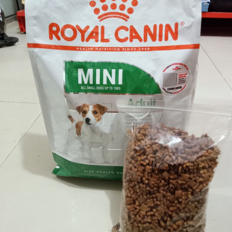 Royal Canin Mini Adult 1kg repack | makanan anjing dewasa rc