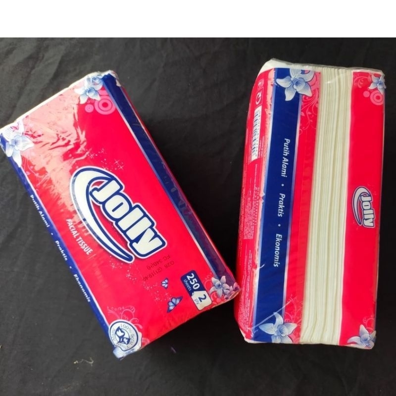 TERMURAH Tissu Jolly 250sheet 2ply ( Satuan )