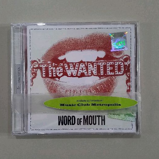 CD THE WANTED - WORD OF MOUTH IMPORTED