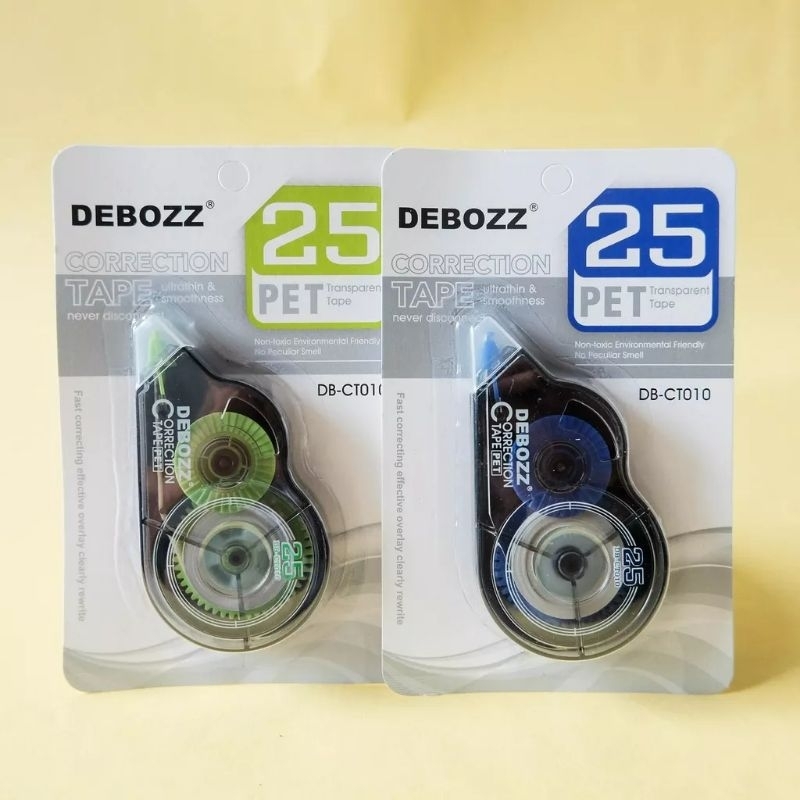 (COD) Tip ex roll kertas Debozz 25 Meter Original