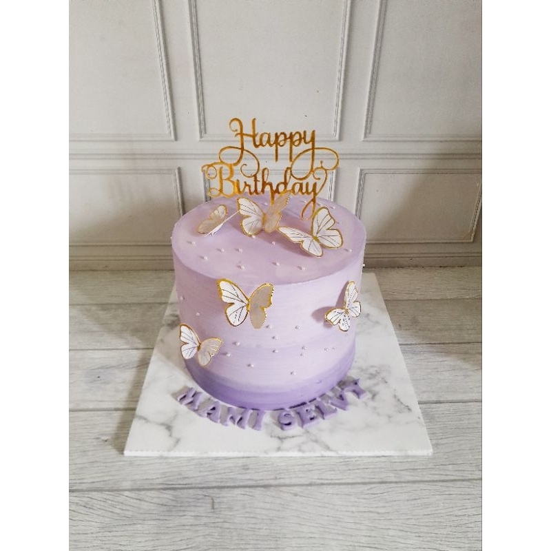 

Cake Ultah Custom ( 22cm Butter Cream)