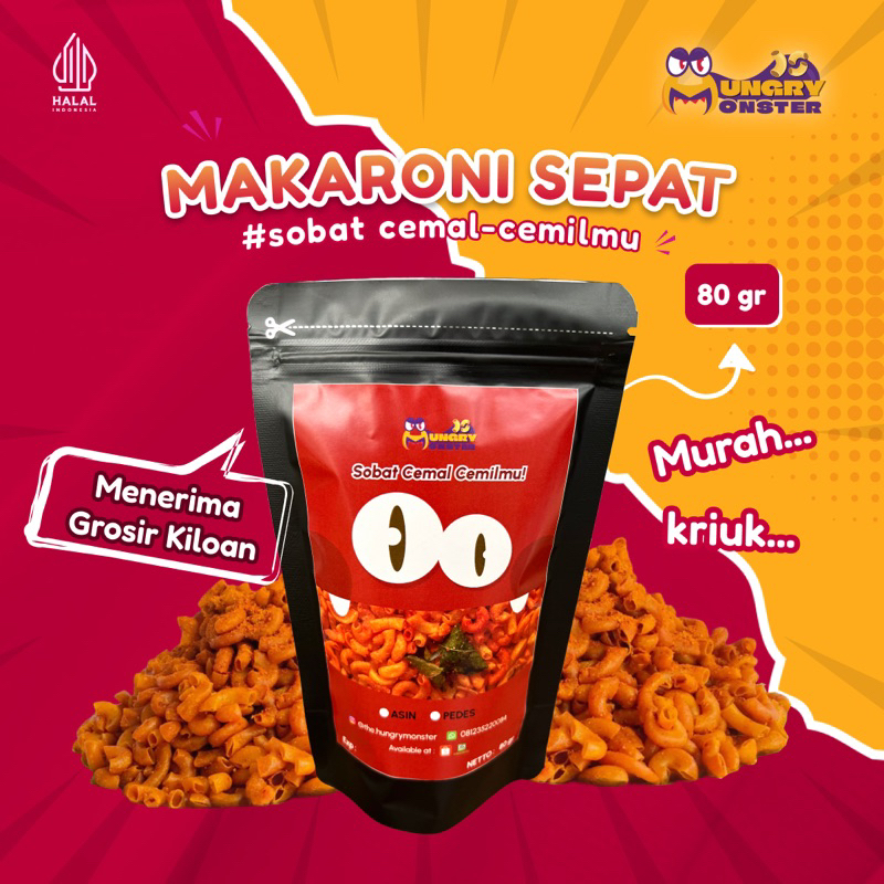 

Snack Makroni Pipa / Makroni Sepat / Makaroni Pipa