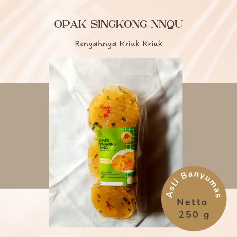 

Opak Singkong Kecimpring Mentah 250 g Asli Banyumas