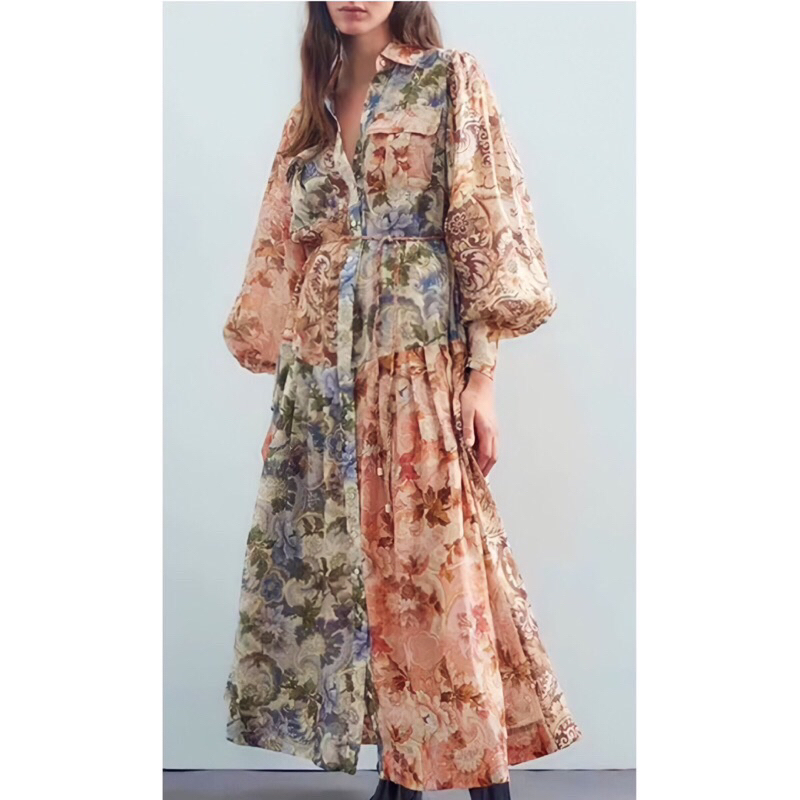 DRESS BANGKOK Terra ala ZMRMN / GAMIS long dress BKK import premium