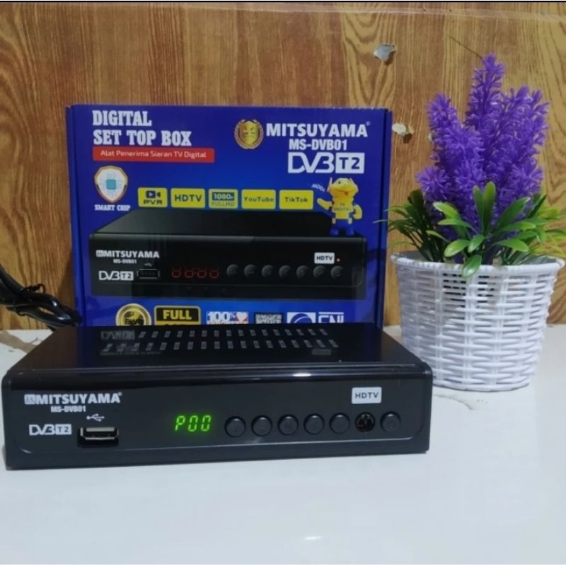 Set Top Box TV Digital DVB T2 ORIGINAL GARANSI 1 Thn