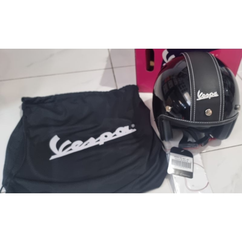 Helm Vespa Original Touch Black XL