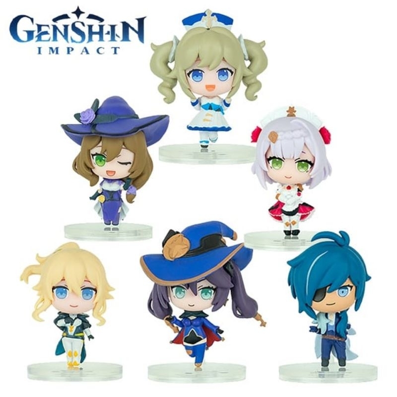 SET MAINAN ACTION FIGURE GHENSIN IMPACT - KARAKTER GHENSIN ANIME VOL 3