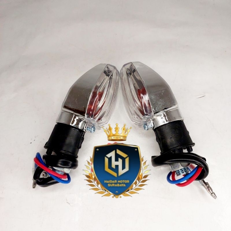 Lampu riting tiger PNP megapro vixion gl pro CB lama model variasi mini/Lampu sein reting tiger mega