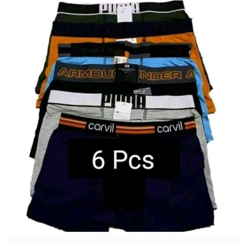 celana dalam pria boxer 6pcs random