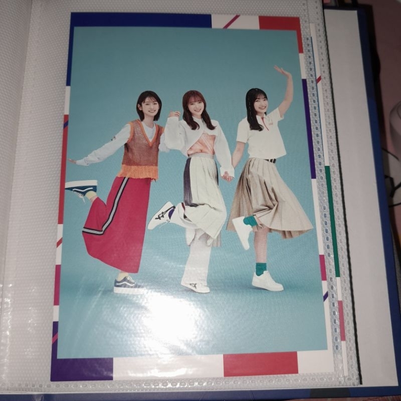 Postcard Sakurazaka46 Tamura Hono, Rei Ozono, Inoue Rina Calendar 2023