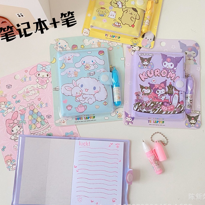 Notebook / Notes / buku Tulis Sanrio, HK, Cinnamoroll, little twin stars