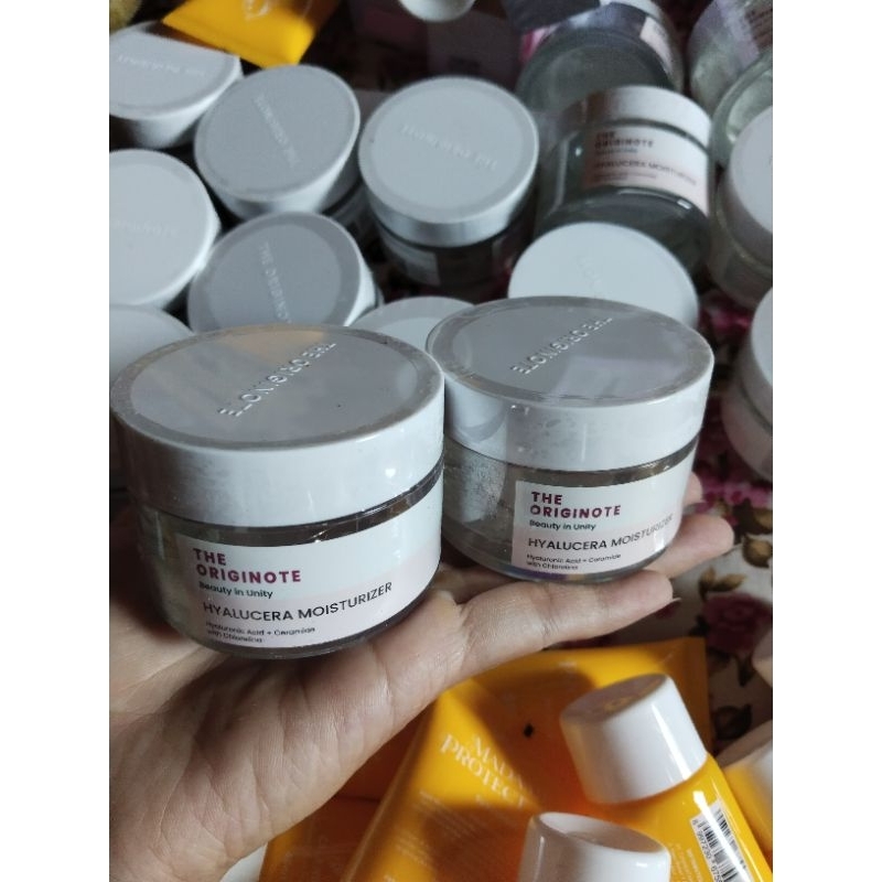 Twin pack 2 pcs The Originote Hyalucera moisturizer gel 50ml/pelembab wajah skin barrier/moisturizer
