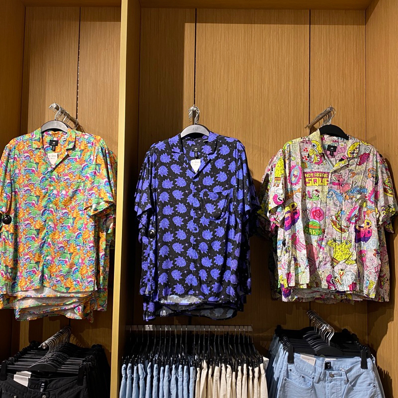 Kemeja Kasual Pria H&M Original Store