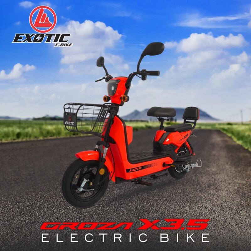 Sepeda Listrik Dewasa Exotic Groza X3.5 Terbaru