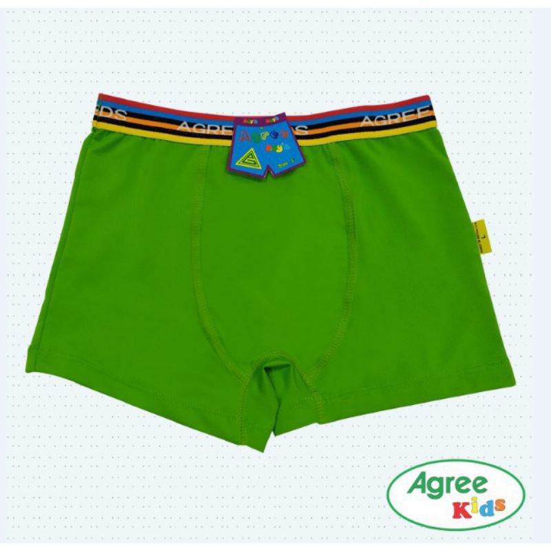 [3pc] CD boxer anak AGREE 6170 size 5-12 tahun / boxer agree anak laki-laki 6170/ celana pendek anak agree kids