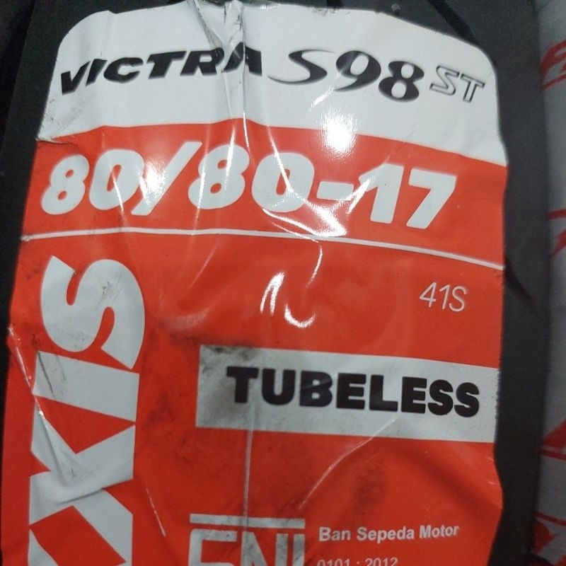 MAXXIS BAN LUAR 80/80 RING 17 VICTRA TUBELESS