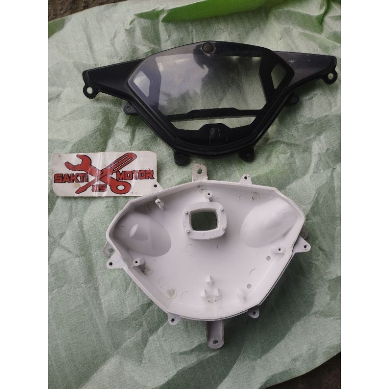Cover Batok Atas Bawah Spidometer Aerox 155 Old bekas Original