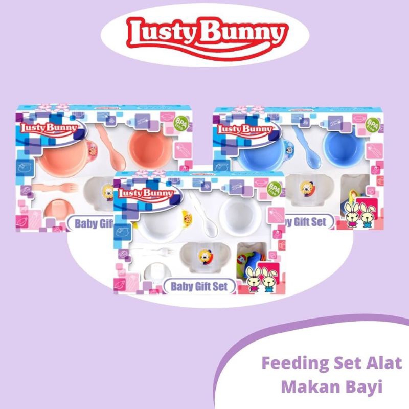 LUSTY BUNNY FEEDING SET 6PCS LB1827