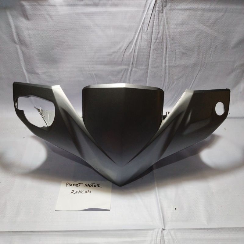 53205KVBTOOVSM Batok Depan Totok Vario Techno 110 Karbu Silver Orginal Ahm