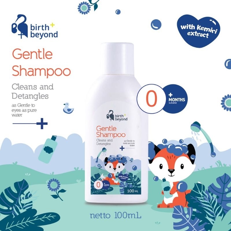 Jual Birth and Beyond Gentle Shampoo 100ml Shopee Indonesia