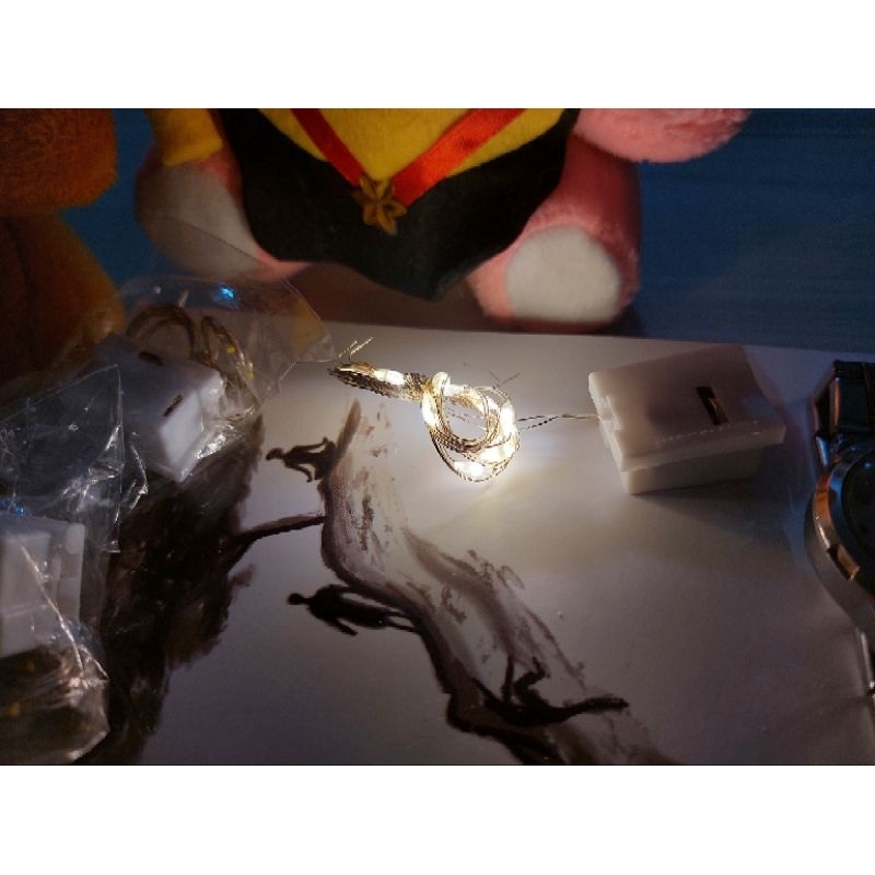 Lampu tumblr led 1m | Lampu hias baterai kelap kelip | Lampu dekorasi