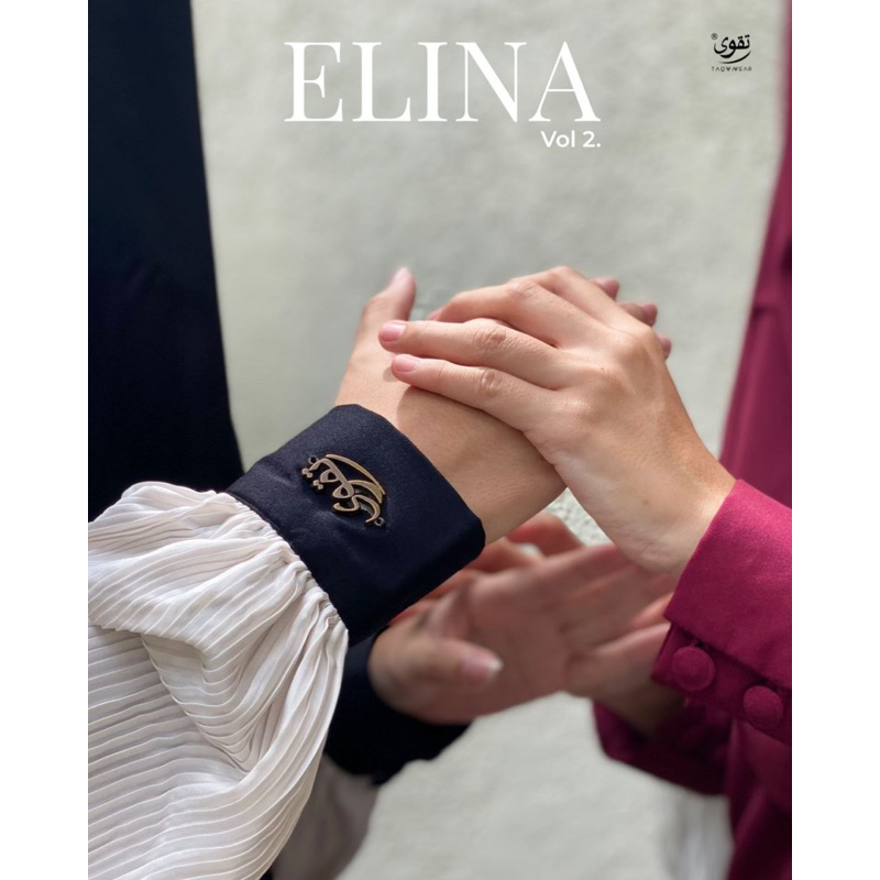 Elina eid series by Taqwawear gamis abaya iedul fitri