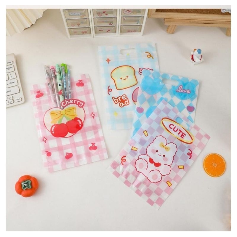 ZIPPER BAG KAWAII AESTHWTIC  ZIPLOCK UNYU ZP-53