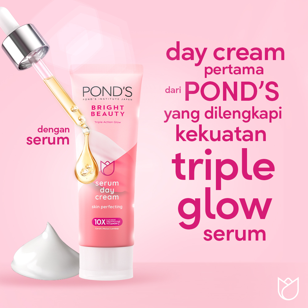 Pond's Bright Beauty Day Cream for All Skin Type 40g Twinpack