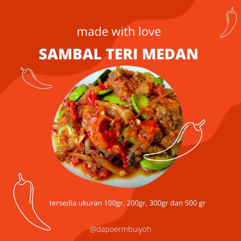 

sambal teri medan rumahan by dapoermbuiyoh