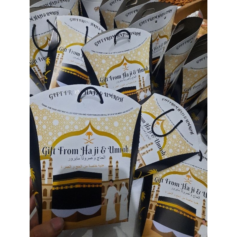

Dus Tali Oleh Oleh Haji Umroh | Tas Dus Tali Paper Bag Oleh Oleh Haji Umroh Lampung