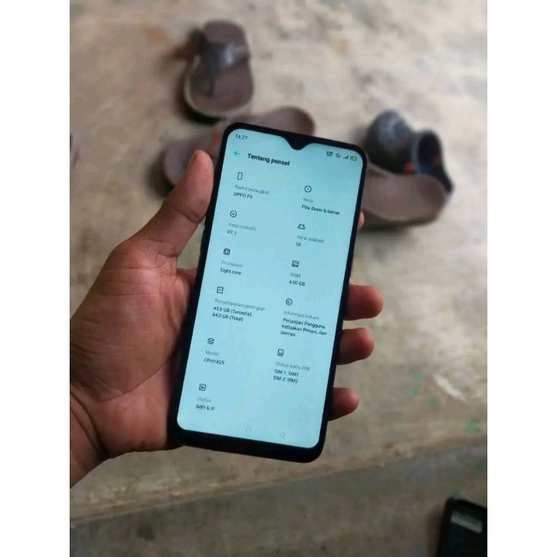 Oppo f9 ram 6/64