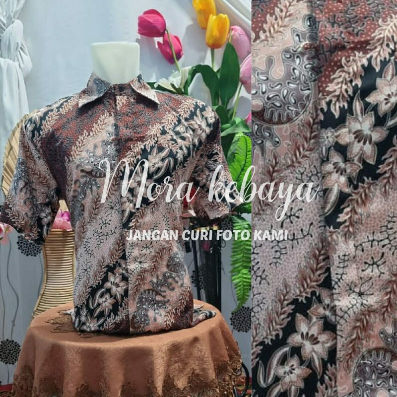 Kemeja batik/batik pria lengan pendek/kemeja batik lengan pendek pria