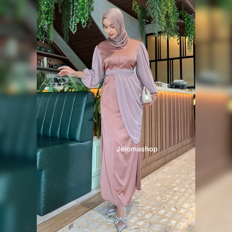 Zoya maxi dress / Long dress busui friendly