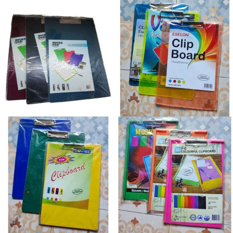 

clipboard/papan dada/papan jalan/ujian plastik A4 (P-35 L-23)