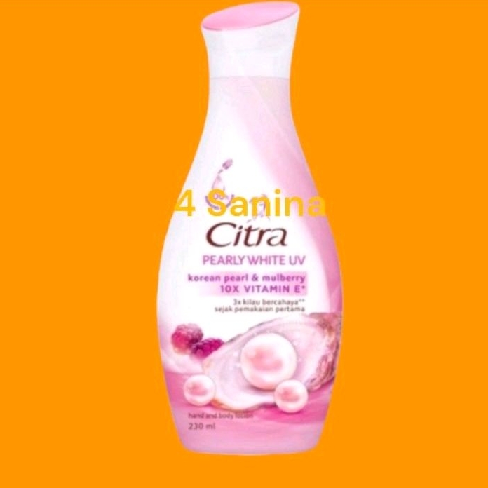 Citra hand body Pink 210ml #Hand Body Lotion#lotion/citra.