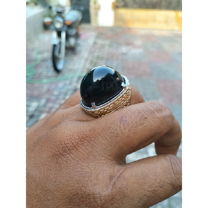 bacan doko jumbo hitam 30*18*16mm estimasi