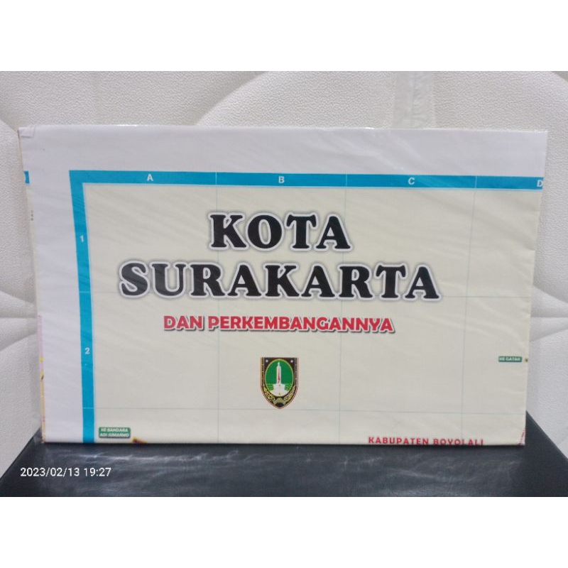 

Peta Lipat Kota Surakarta
