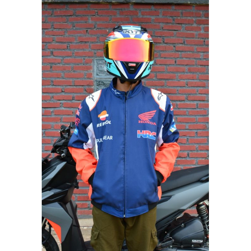 Jaket Bomber Honda Repsol Jaket Honda Repsol