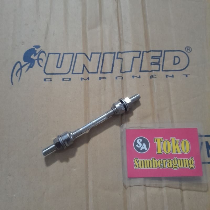 As depan sepeda anak2 baut 13-san as depan sepeda mini baut 13-san as depan sepeda mini mur 13-san a