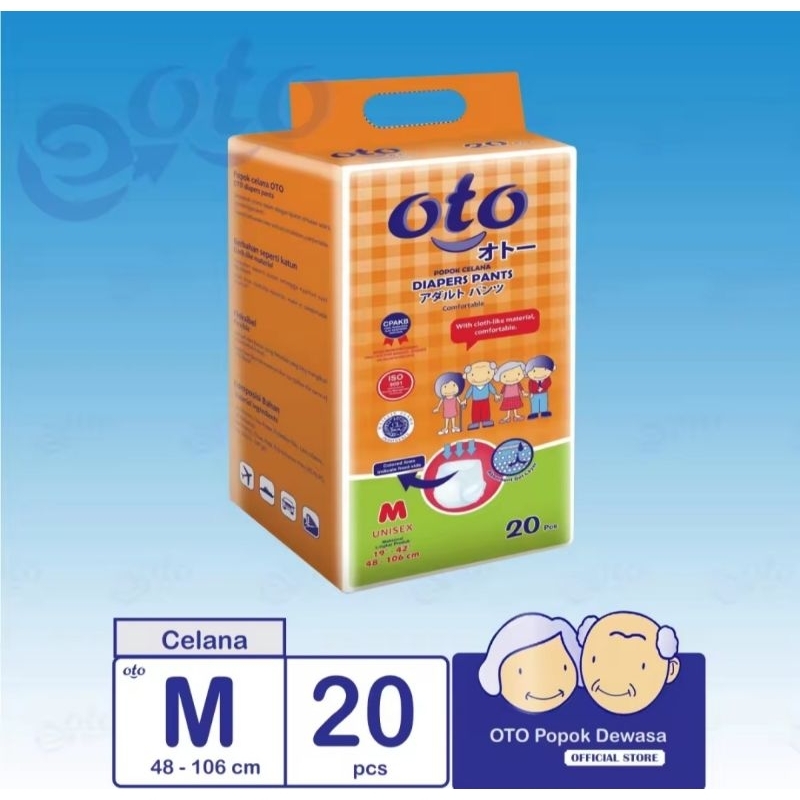 Popok Dewasa OTO Pants M 20