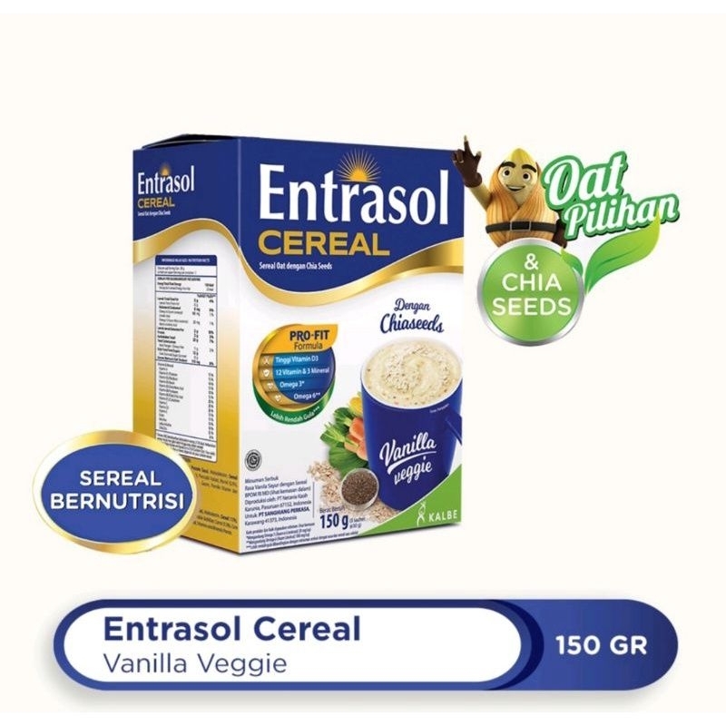 

ENTRASOL Quick Star vanilla isi 5 sachet*30gr
