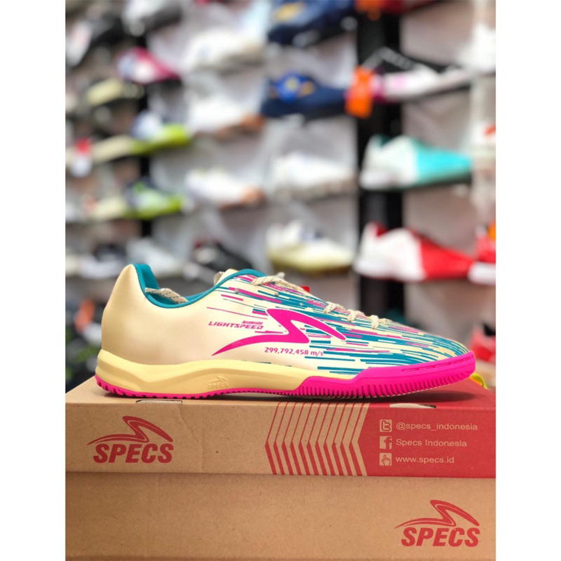 SPECS ACCELERATOR LIGHTSPEED REBORN IN DAN FG - SEPATU SEPAK BOLA DAN FUTSAL SPECS ORIGINAL