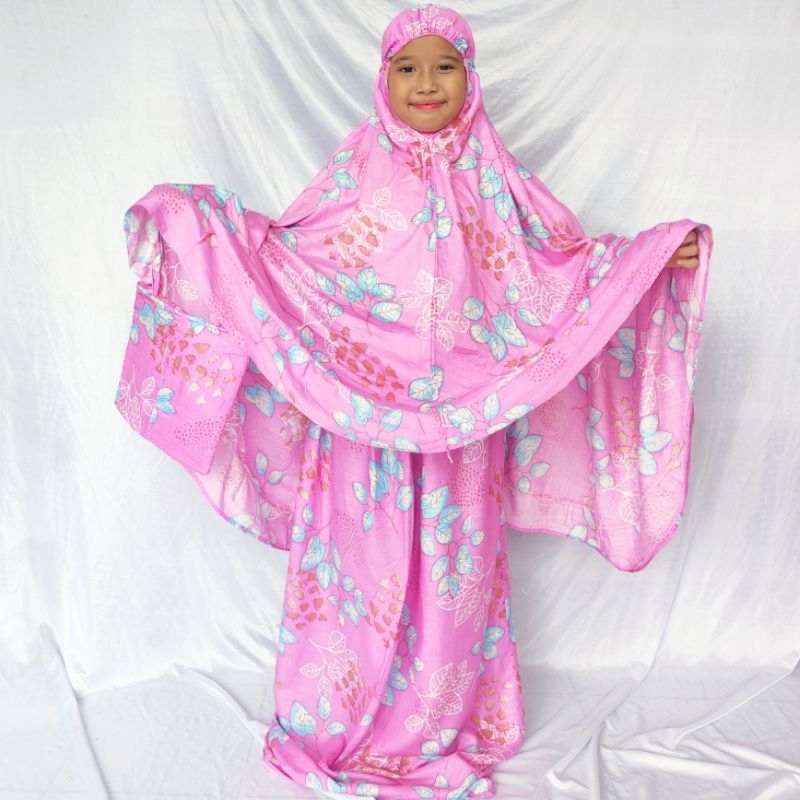 MUKENA ANAK BALI RAYON UMUR 9-10 THN GROSIR