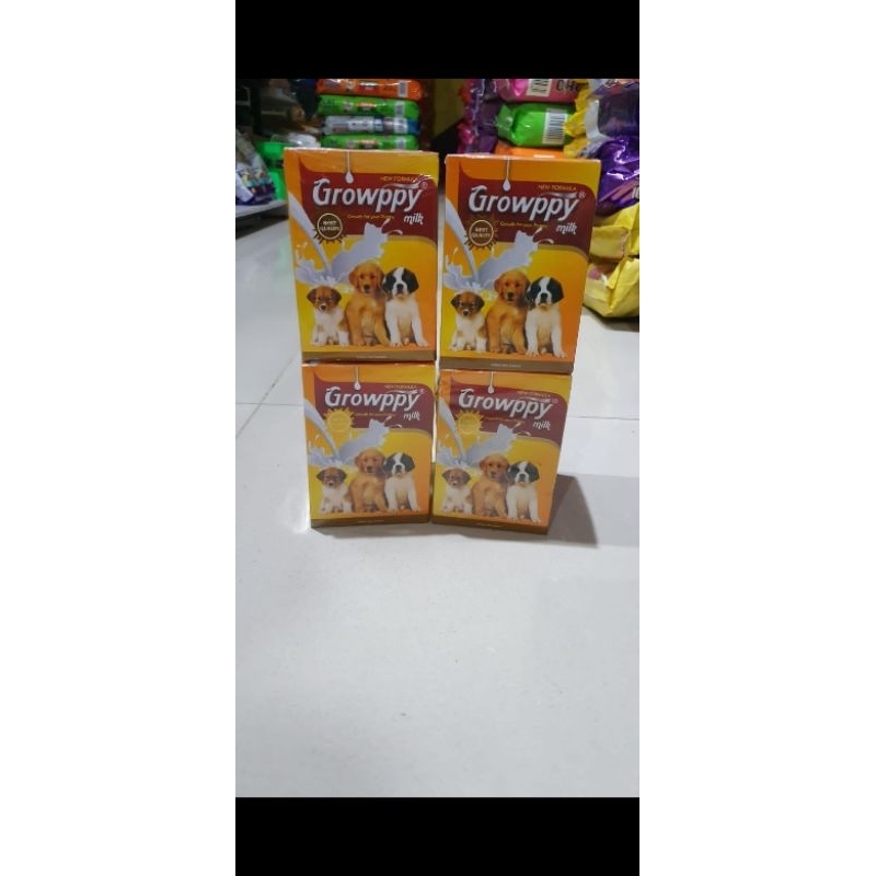 Growppy susu anjing 1 dus isi 10pc