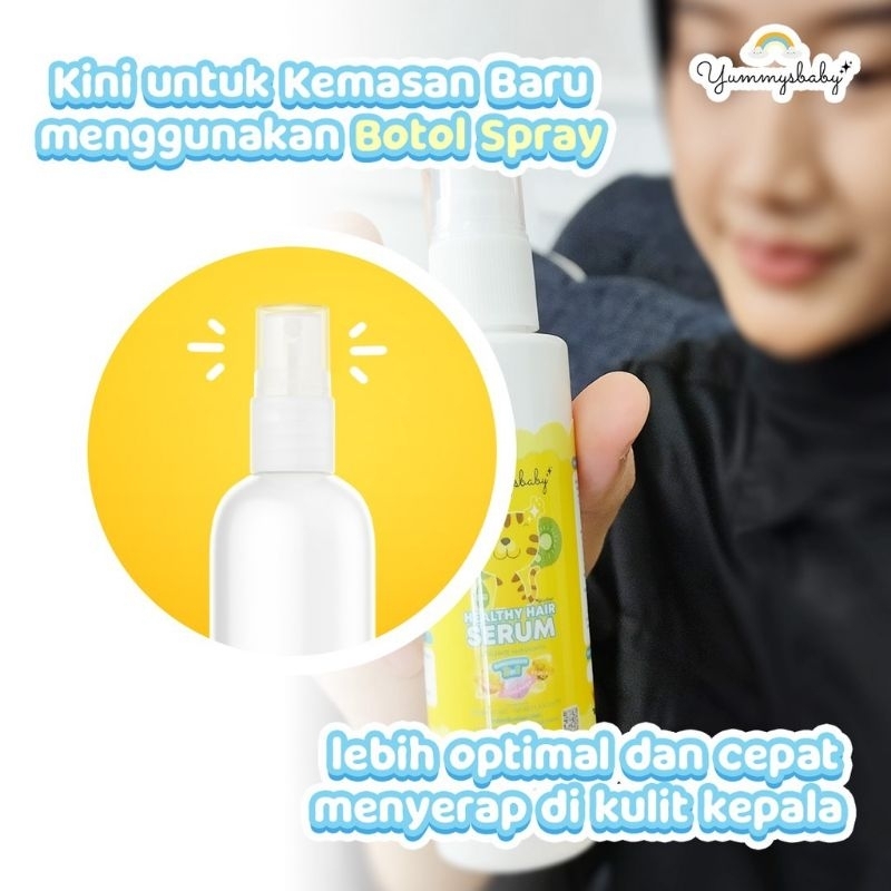 YUMMYS BABY SERUM | PERAWATAN RAMBUT SEHAT BAYI | 60 ML