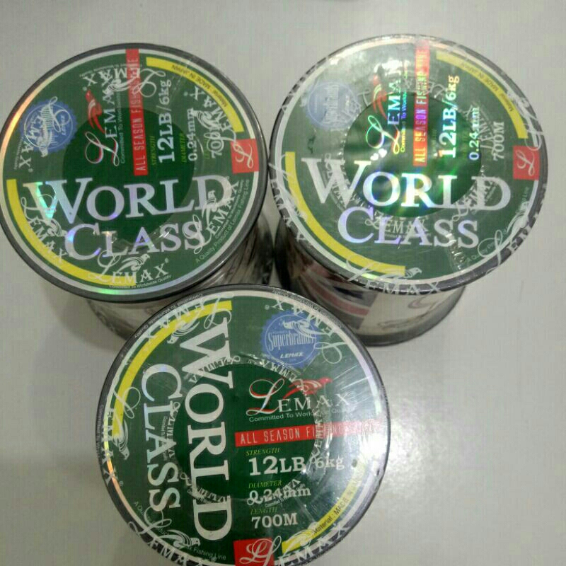 SENAR LEMAX WORLD CLASS 12LB, 0.24mm, 700M