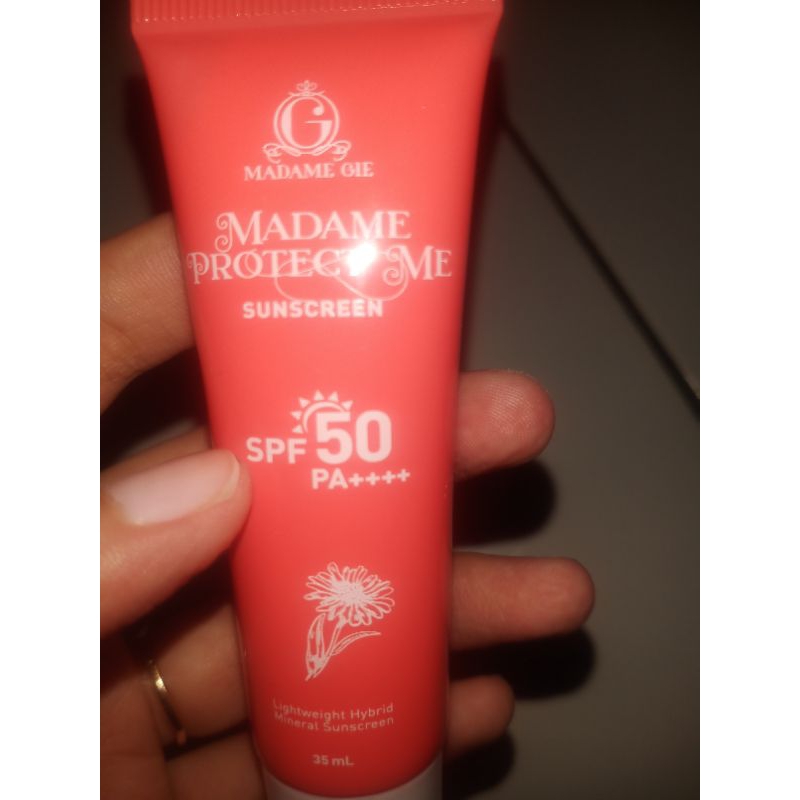 sunscreen madam gie SPF 50 PA++++